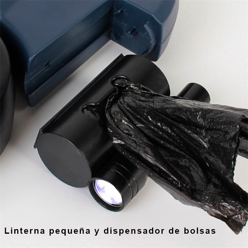 Correa Dual Antienredos 360° para Perros Pequeños