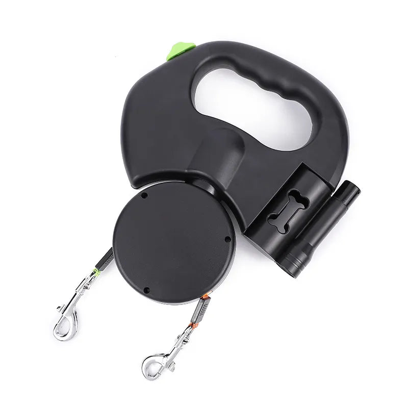 Correa Dual Antienredos 360° para Perros Pequeños